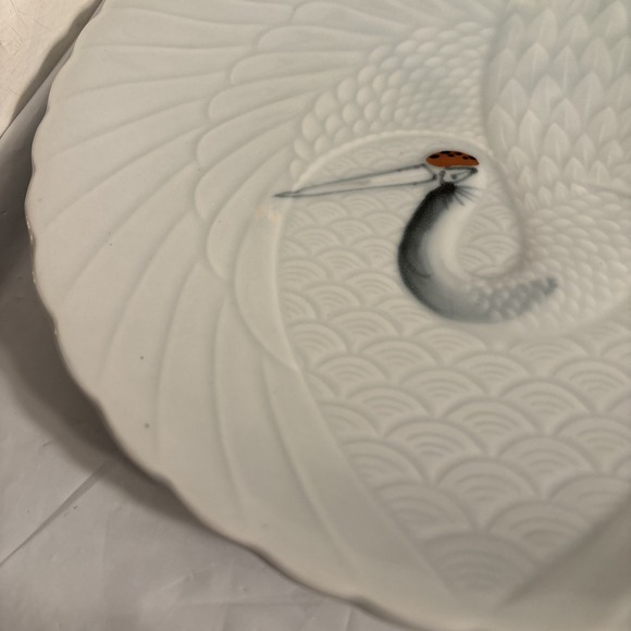 Meiji Red Dot Crane - Excellent Condition Pre-1940 - Picture 7 of 10